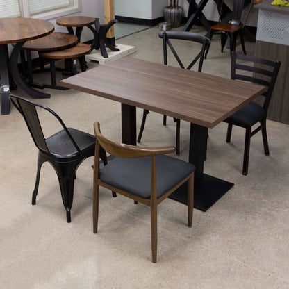 restaurant tables and chairs