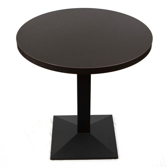 black melamine board restaurant cafe tables