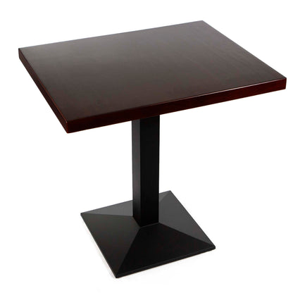 24 x 30" solid pine wood restaurant cafe table