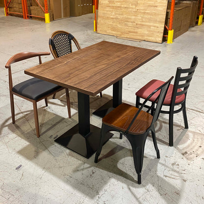 solid pine wood restaurant tables