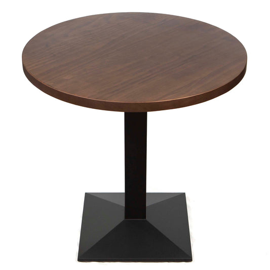J11PD30WN solid pine wood round restaurant table