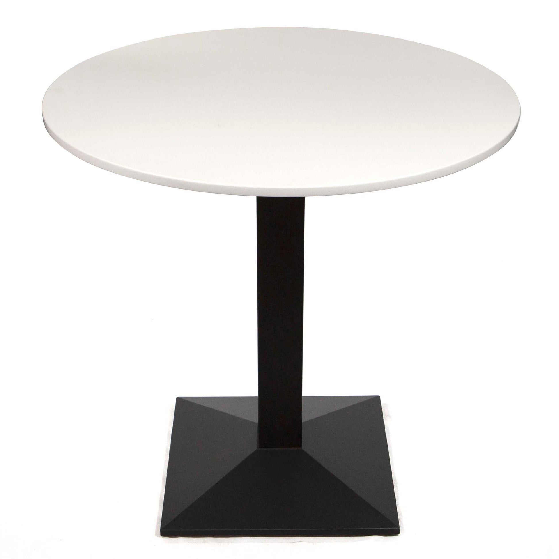 white round quartz restaurant tables