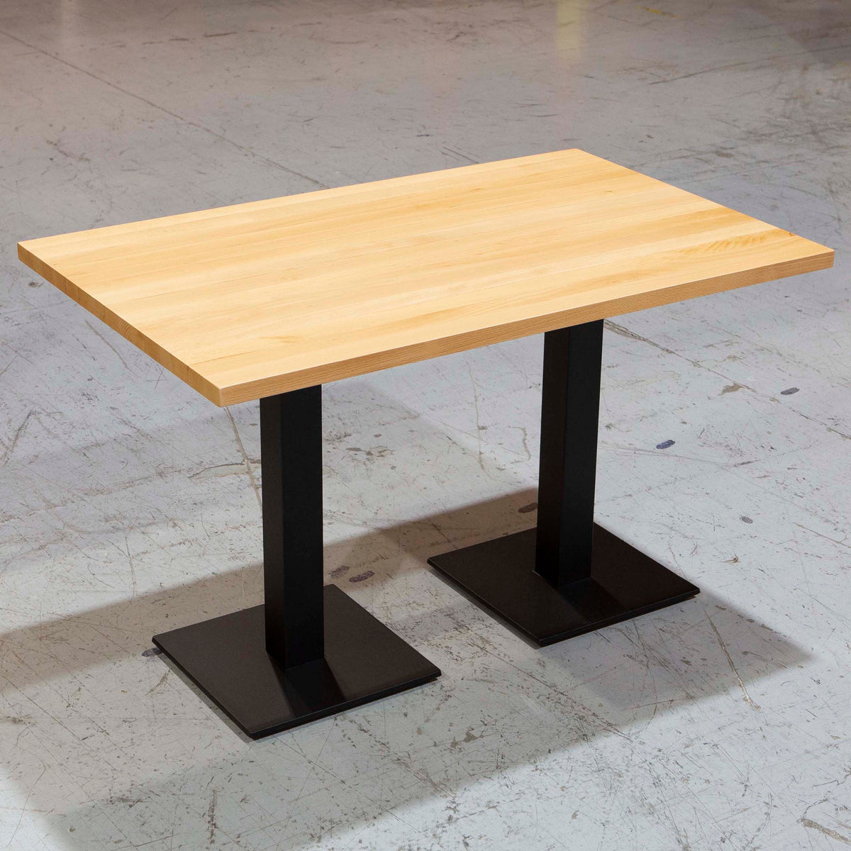 solid European beech wood restaurant tables