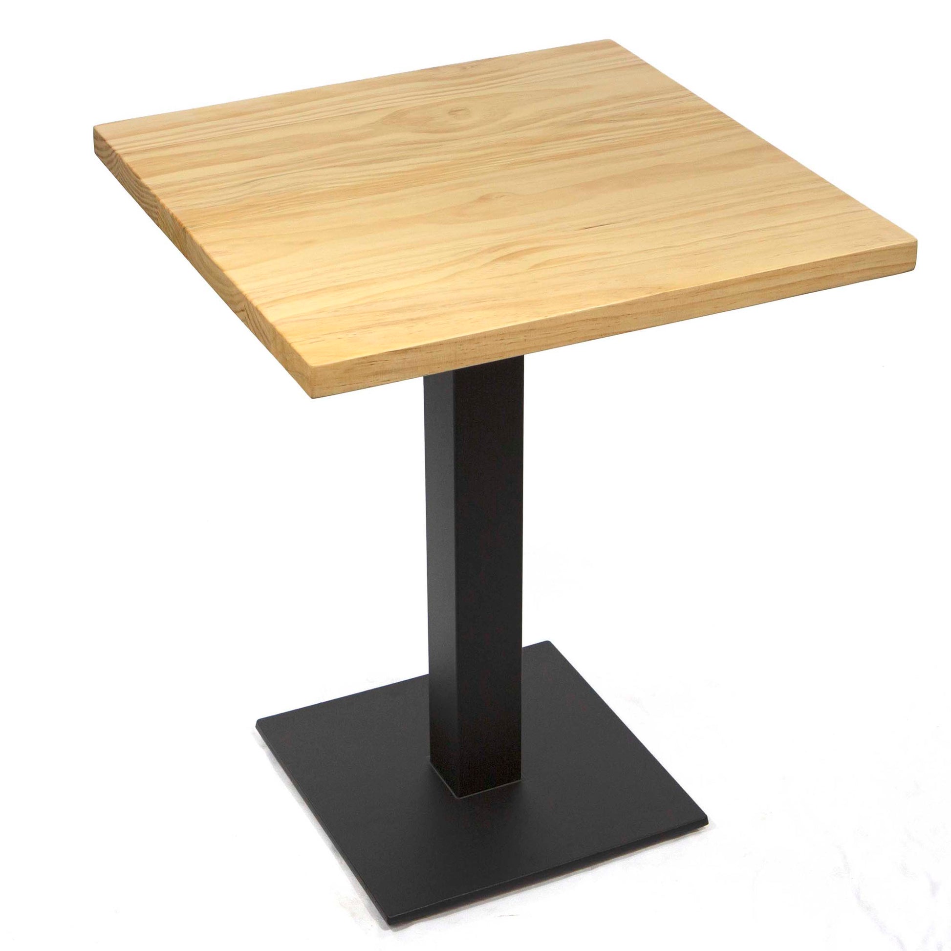square solid pine wood restaurant tables