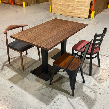 solid pine wood restaurant tables