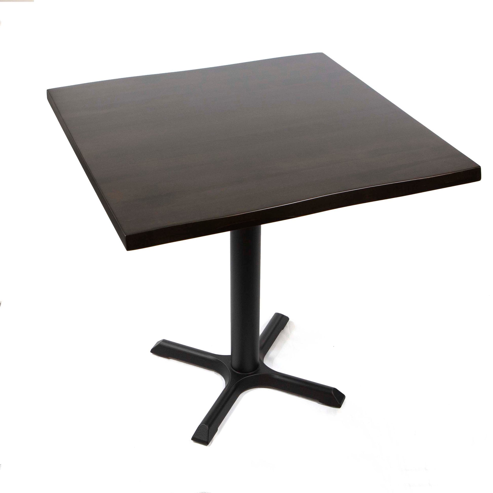 30" x 30" solid European beech restaurant cafe table