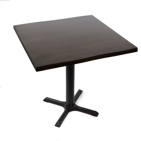 30" x 30" solid European beech restaurant cafe table