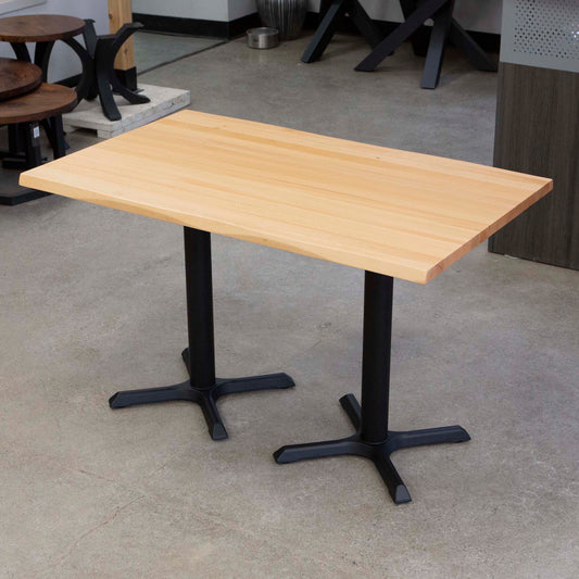 solid European beech hardwood restaurant tables