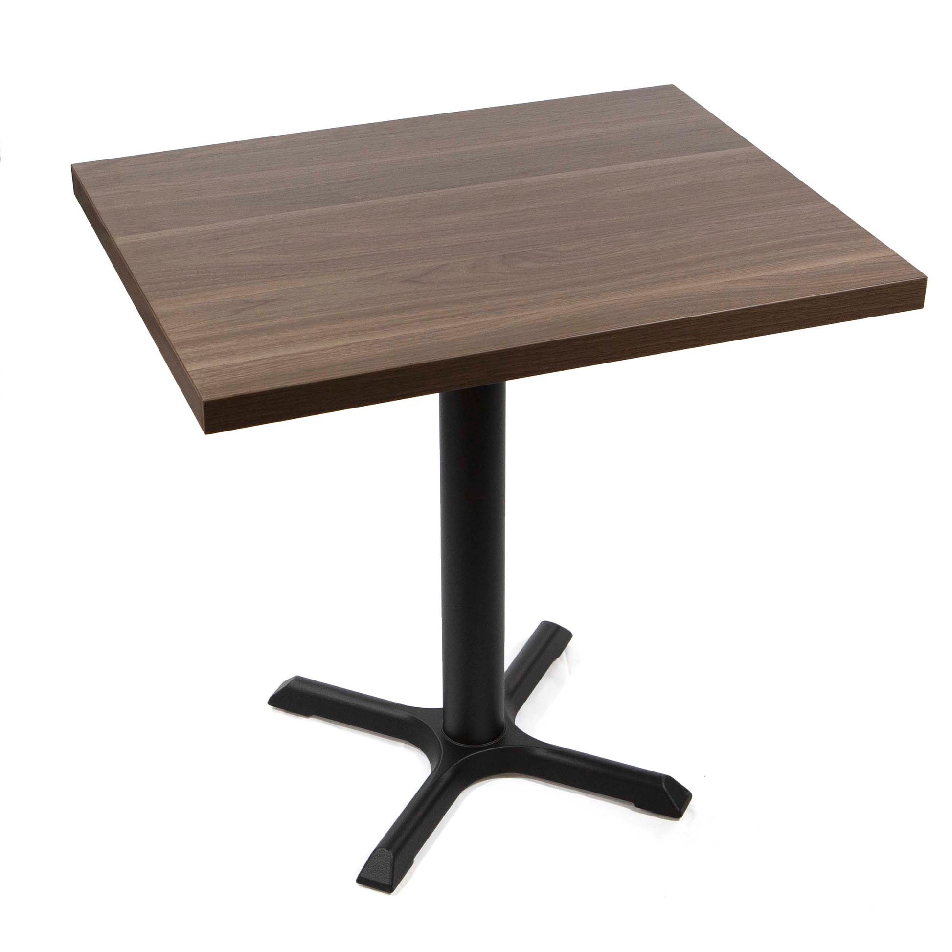 24 x 30" melamine board restaurant cafe table
