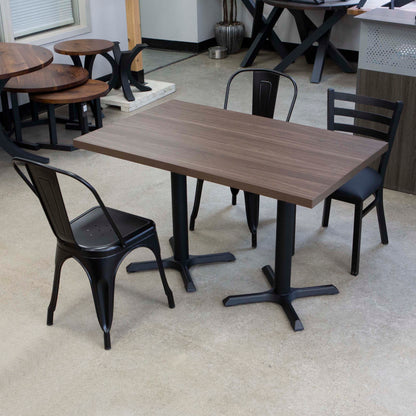 restaurant tables and chairs