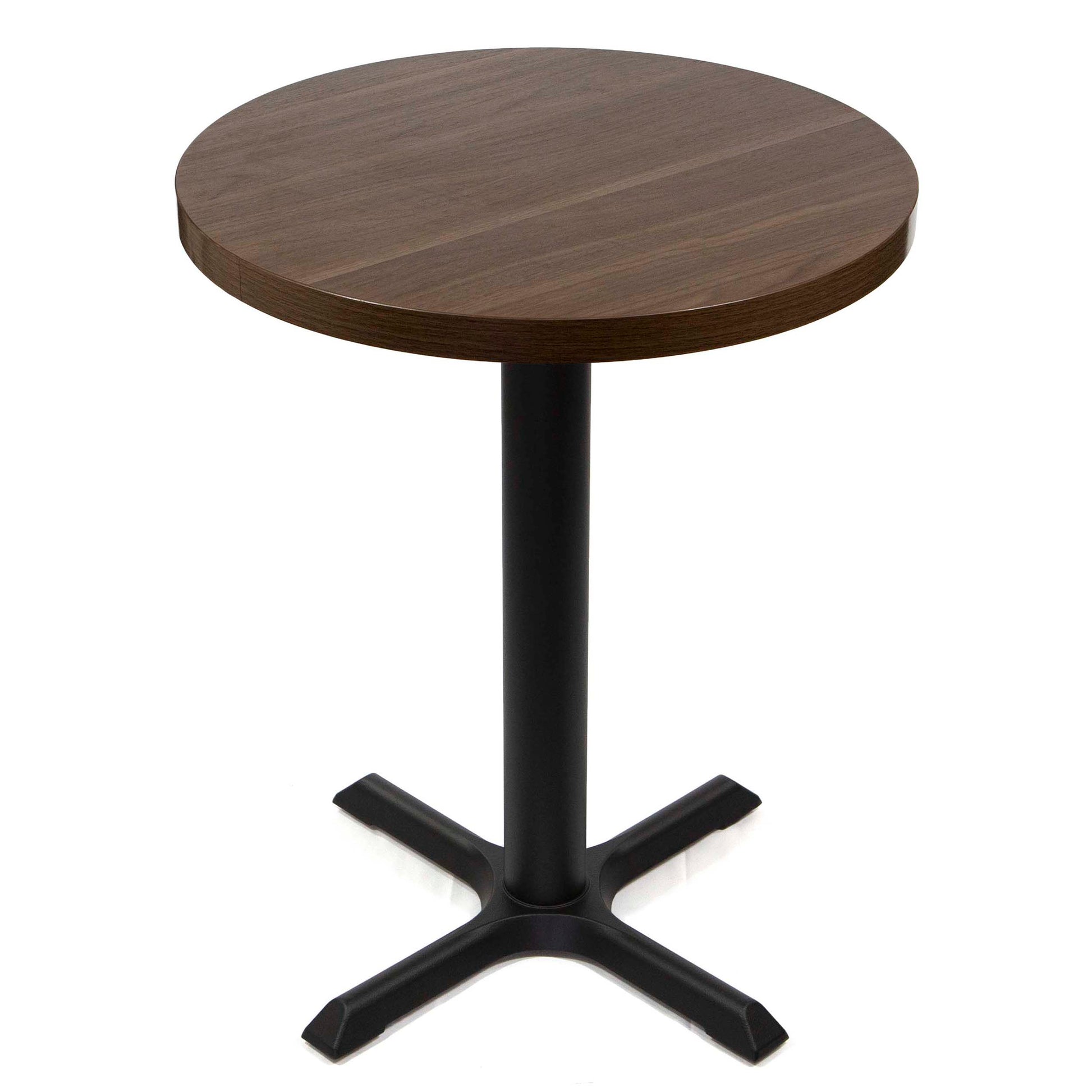 24" round melamine board bistro cafe table