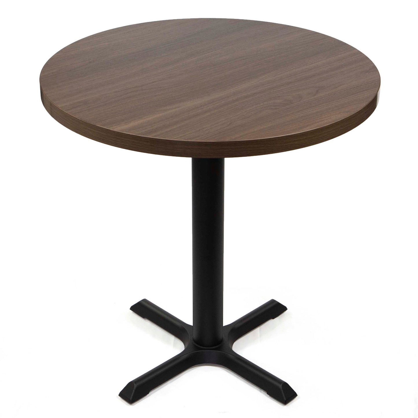 30" round melamine board bistro cafe table