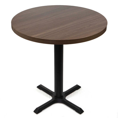 30" round melamine board bistro cafe table