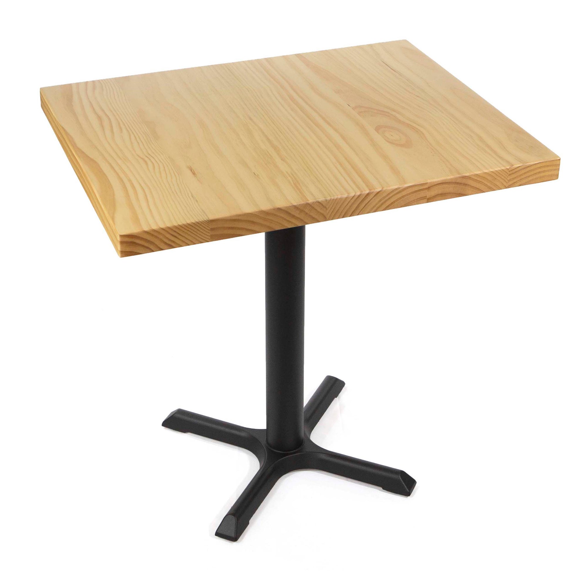 24 x 30" solid pine cafe table