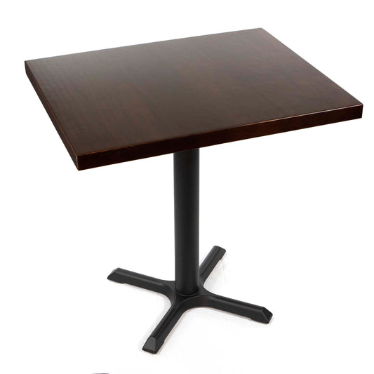 24 x 30" solid pine wood cafe table