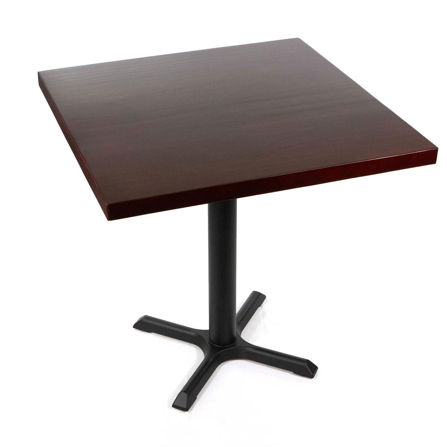 30 x 30" solid pine wood restaurant cafe table