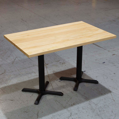 solid pine wood restaurant tables, natural color