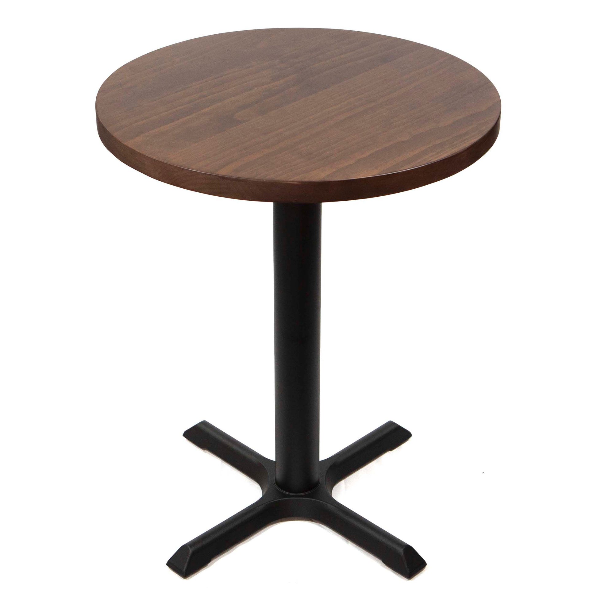round solid pine wood cafe bistro tables