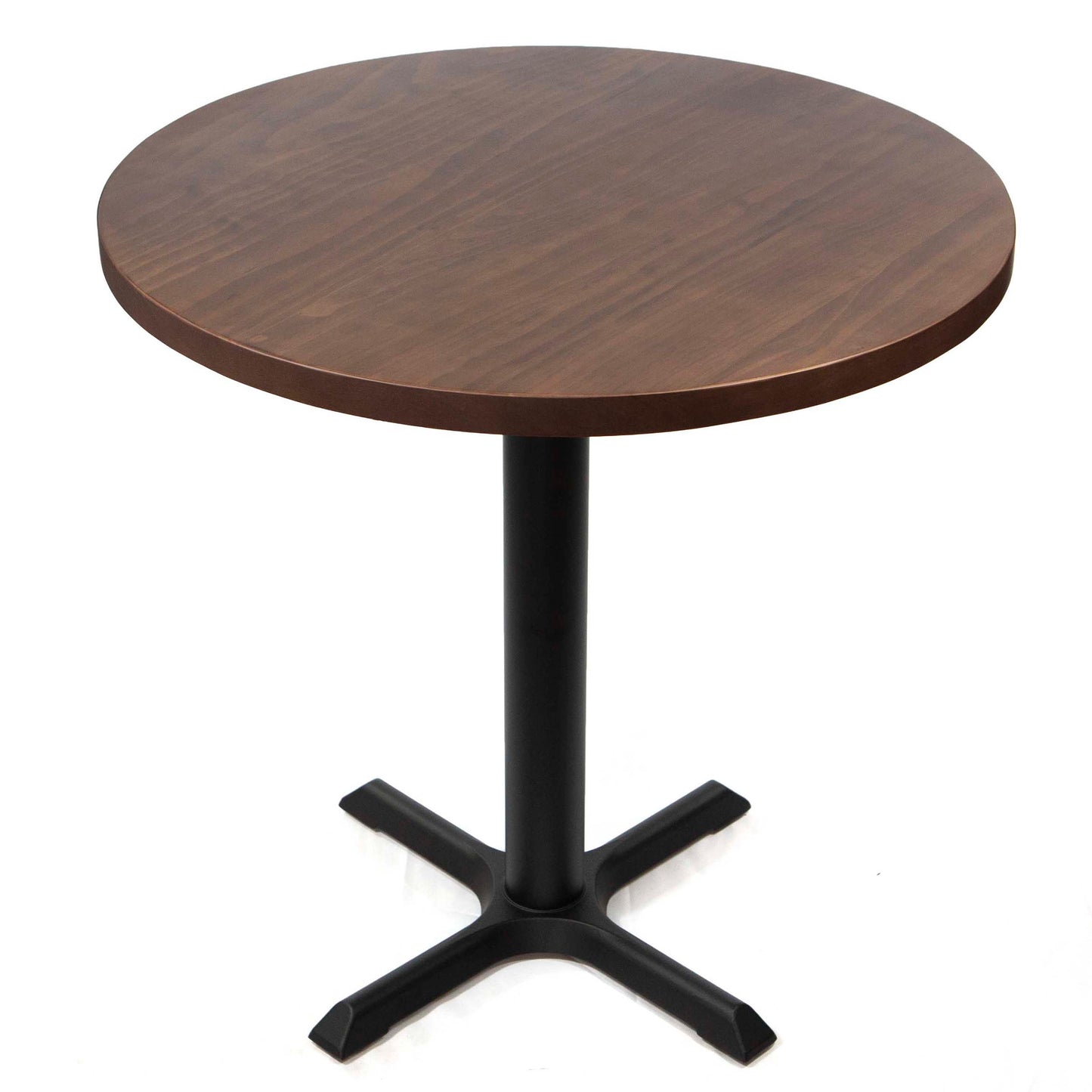 round solid pine wood bistro cafe tables
