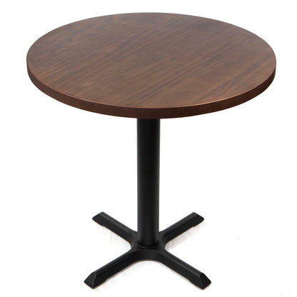 round solid pine wood bistro cafe tables