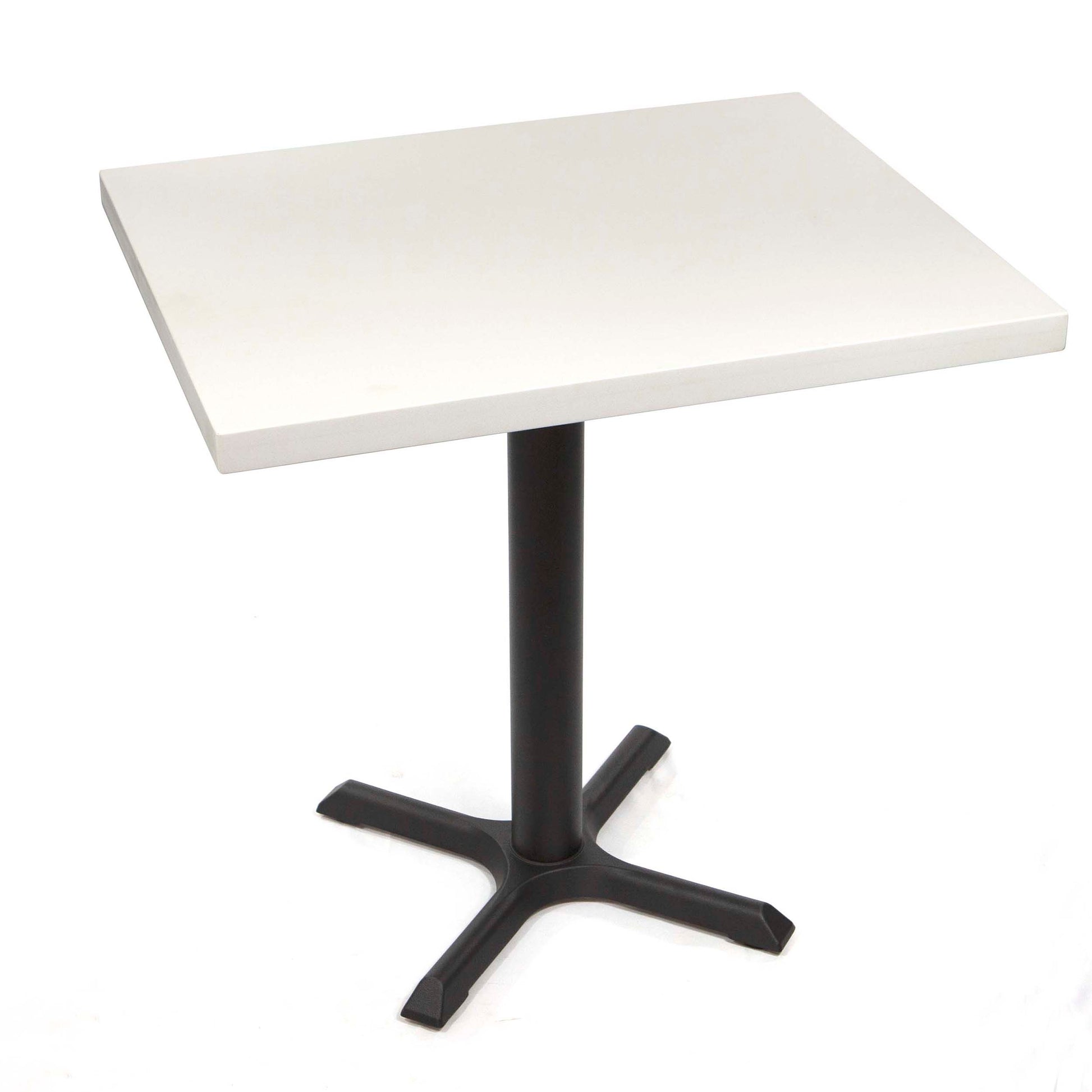 white solid quartz restaurant tables