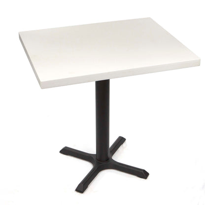 white solid quartz restaurant tables