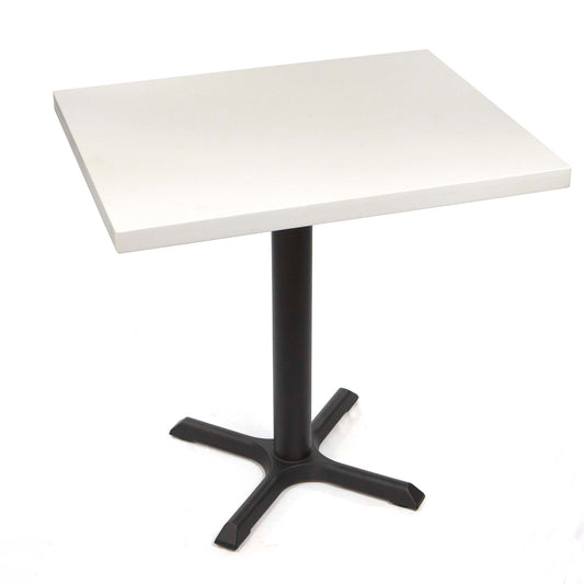 white solid quartz restaurant tables