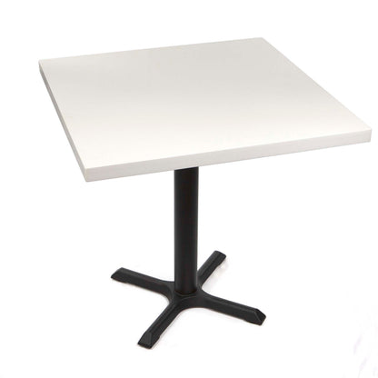 white solid quartz restaurant tables