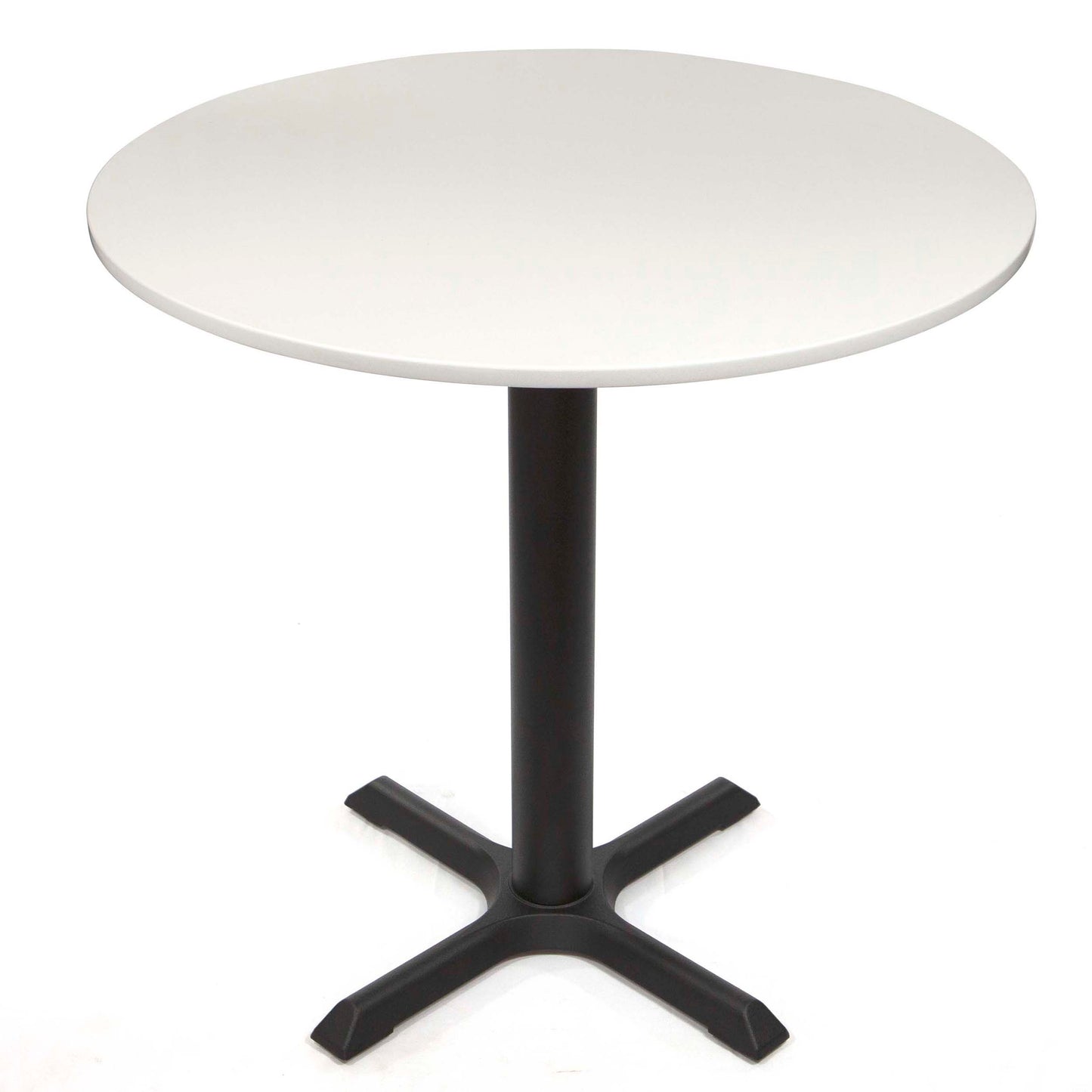 round white quartz restaurant tables