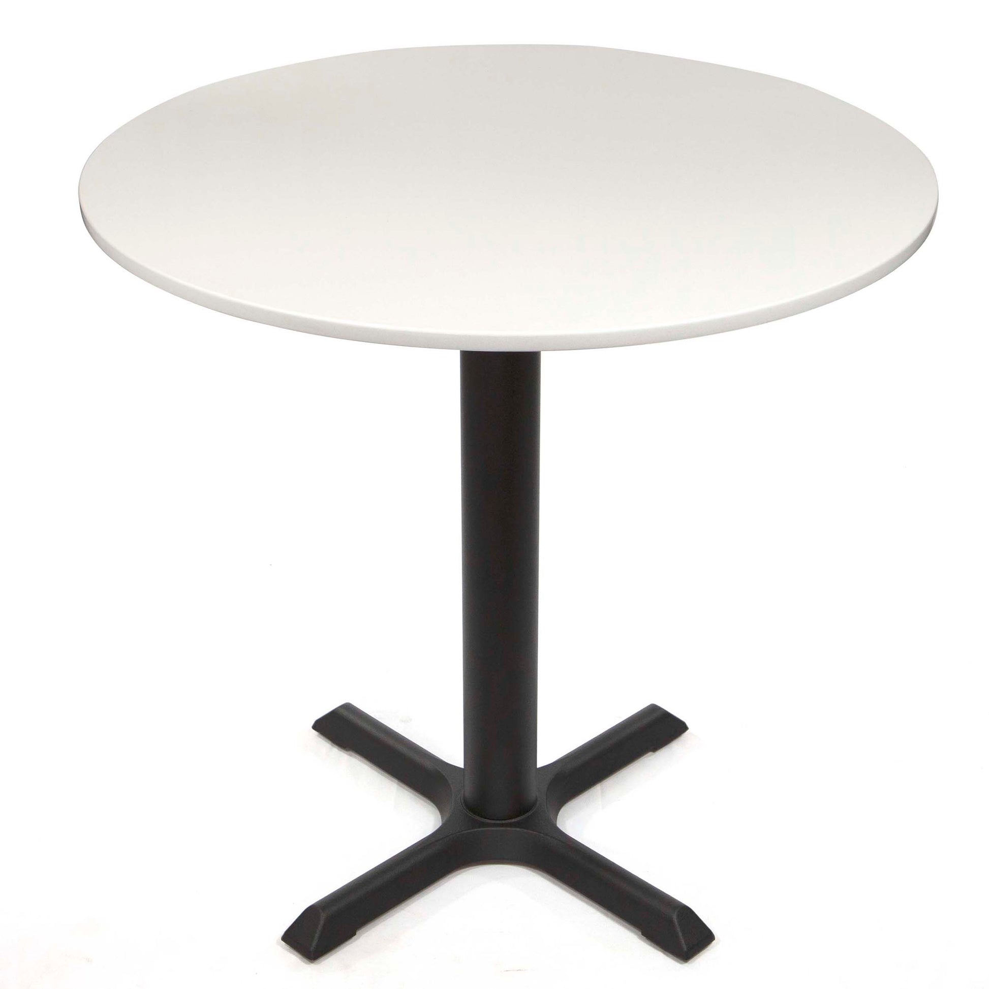 round white quartz restaurant tables