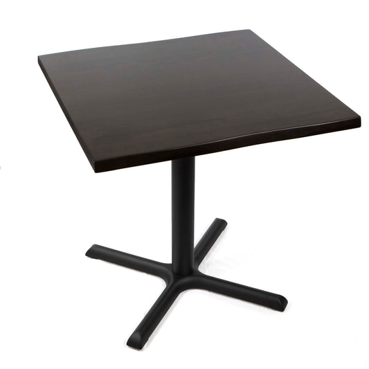 30" x 30" solid European beech restaurant cafe table