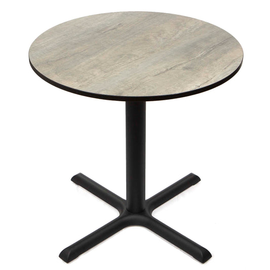 30" round HPL restaurant bistro cafe table
