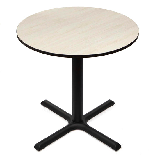 30" round HPL restaurant bistro cafe table