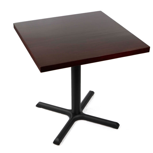 30" x 30" solid pine wood restaurant cafe table