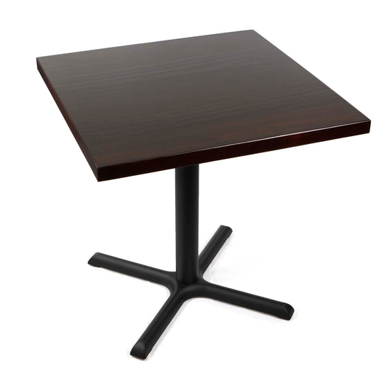 30" x 30" solid pine wood restaurant cafe table