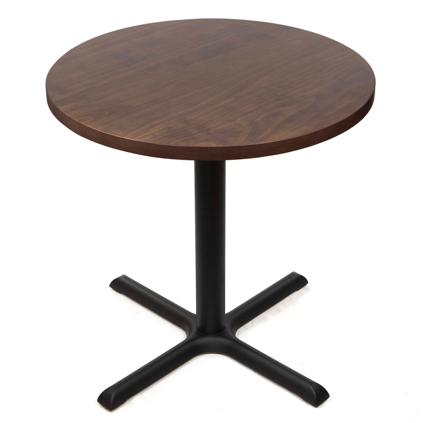solid pine wood round restaurant tables