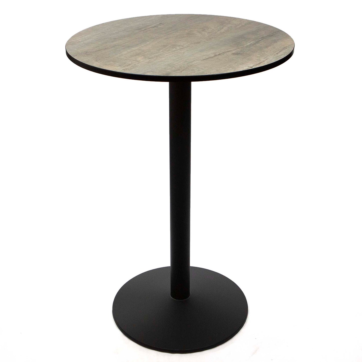 30" round HPL high top bar table
