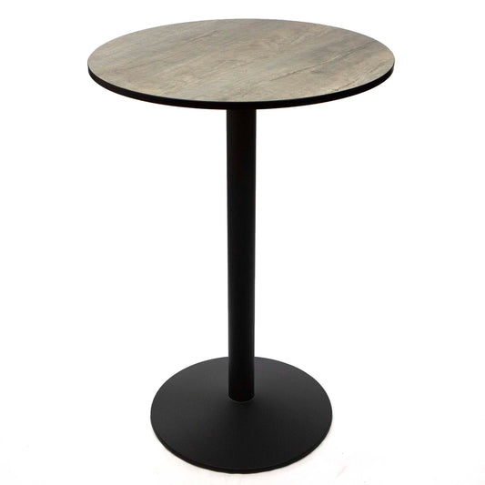 30" round HPL high top bar table