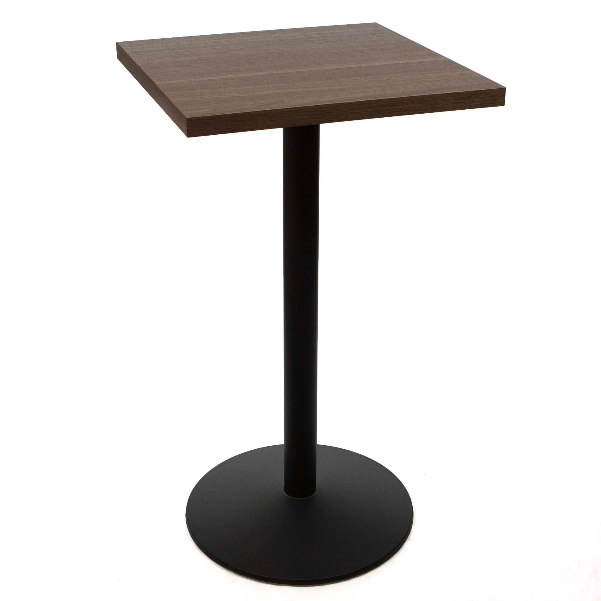 24" x 24" melamine board bar height cafe table