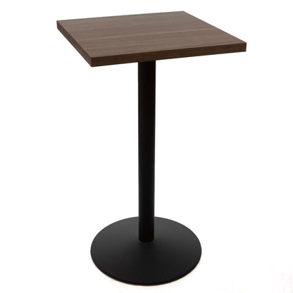24" x 24" melamine board bar height cafe table