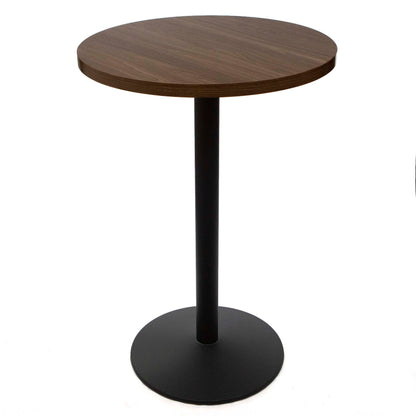 30" round melamine high top bar table