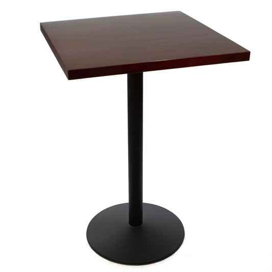 30" x 30" solid pine bar height bistro table