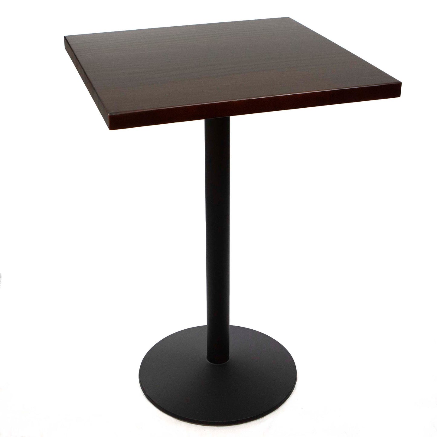 30" x 30" solid pine bar height bistro table