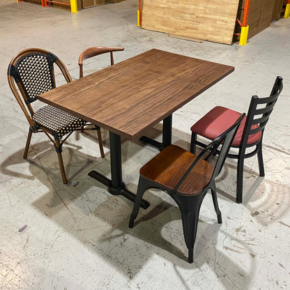 solid pine wood restaurant tables