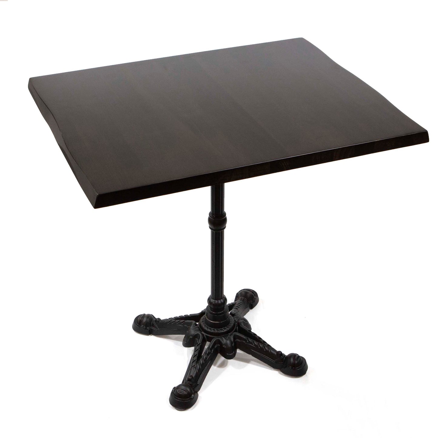 24" x 30" solid European beech hardwood restaurant cafe table