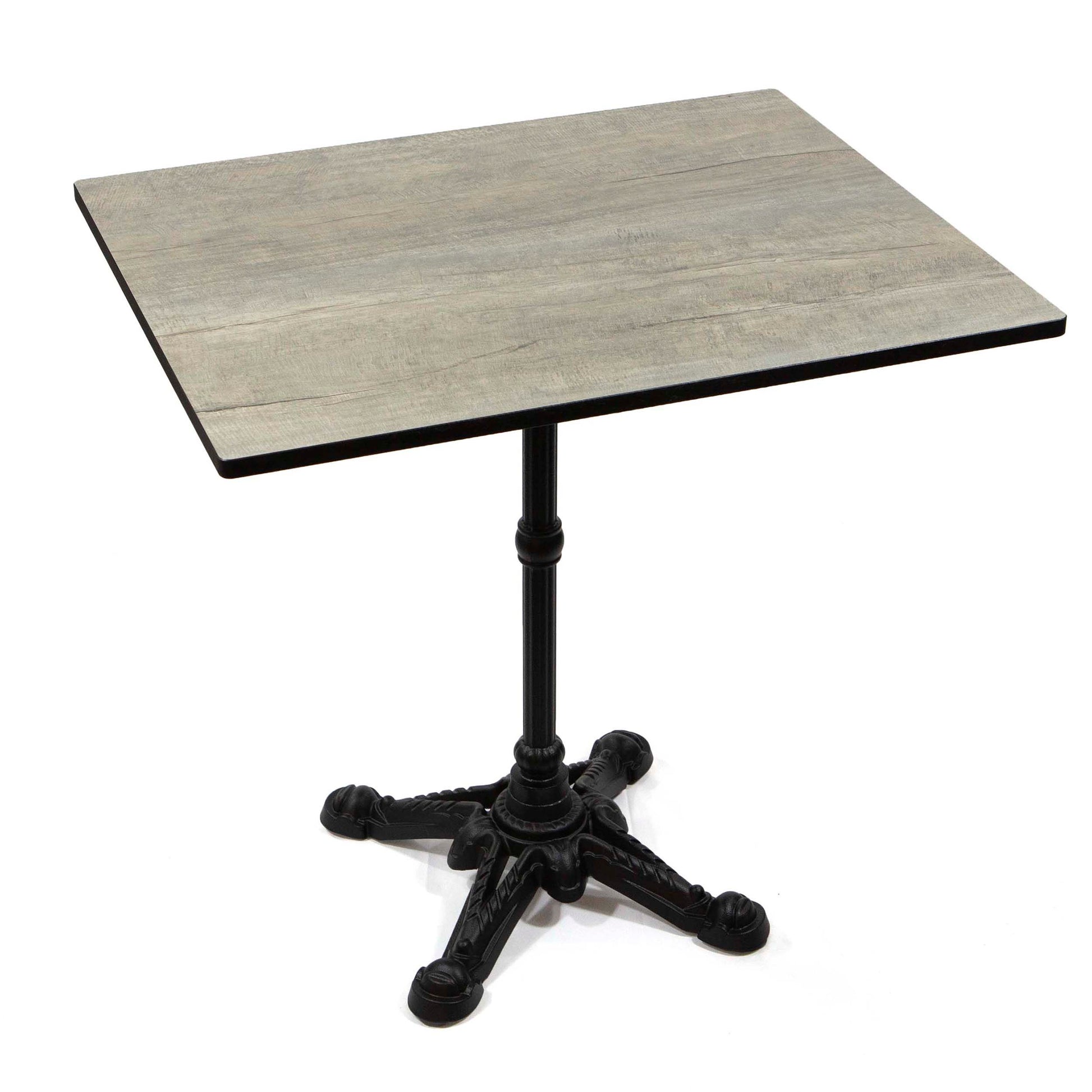 24" x 30" HPL restaurant cafe table