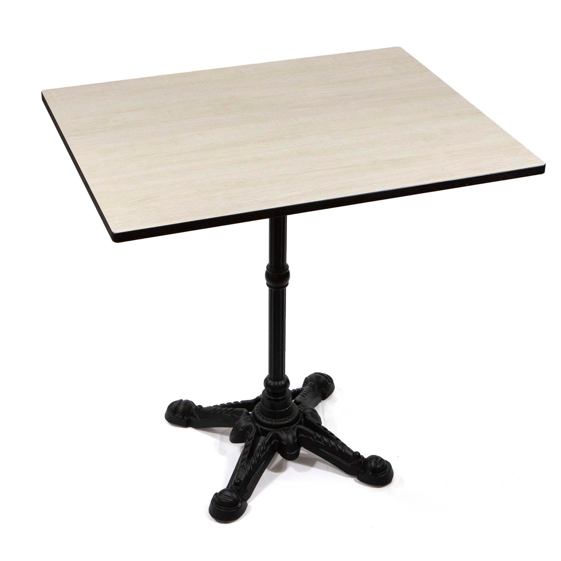 24" x 30" HPL restaurant cafe table