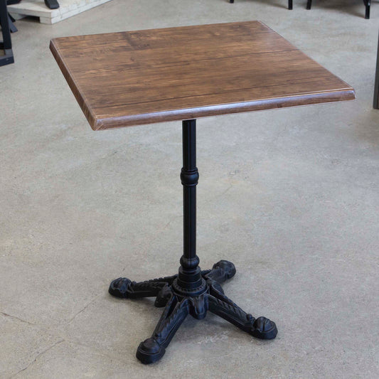 square outdoor melamine board restaurant cafe tables