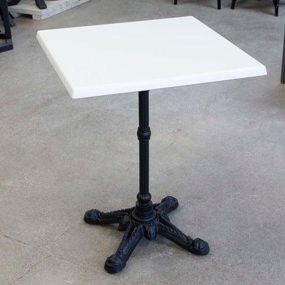 square outdoor melamine board restaurant cafe table