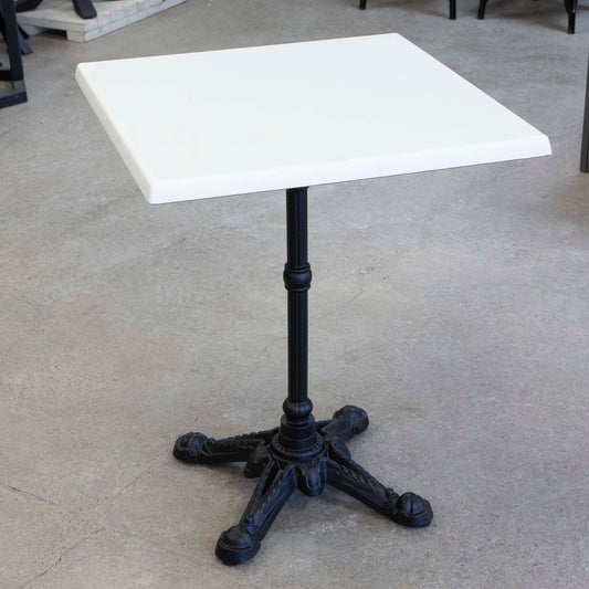 square outdoor melamine board restaurant cafe table